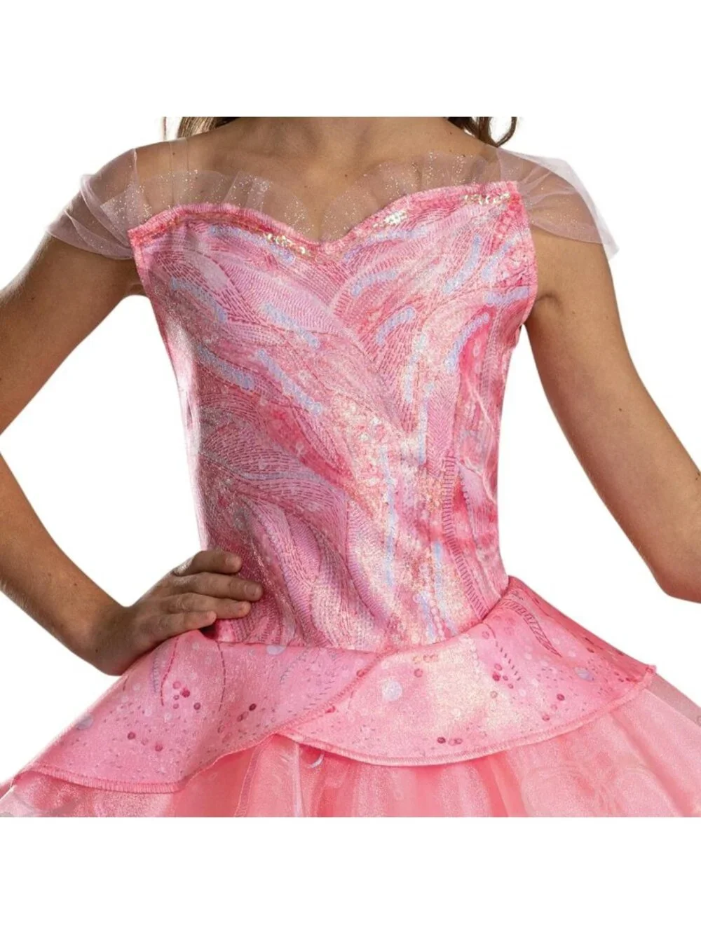 Enchanting Glinda Costume for Kids - Official Wicked Movie Dress Up Outfit